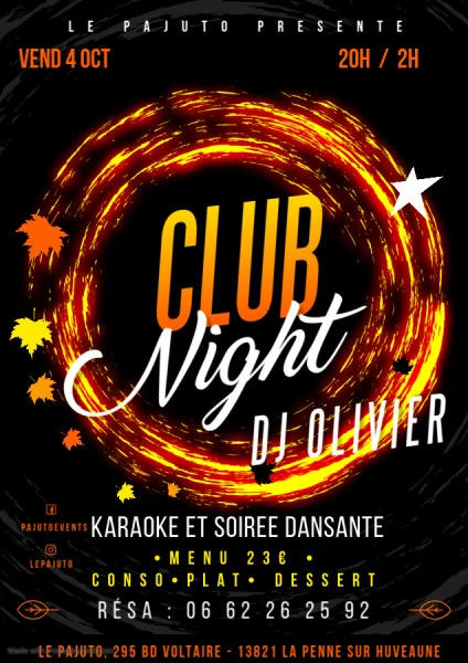 AUTUMNFALL PARTY POSTER - Fait avec PosterMyWall