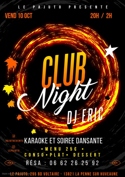 AUTUMNFALL PARTY POSTER - Fait avec PosterMyWall