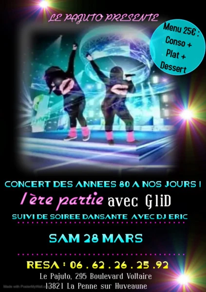 CONCERT AVEC G1iD - Fait avec PosterMyWall (1)