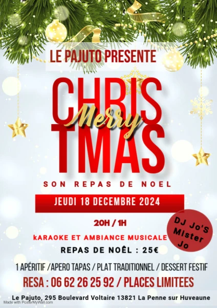 Copy of Copy of Christmas bash flyer - Fait avec PosterMyWall