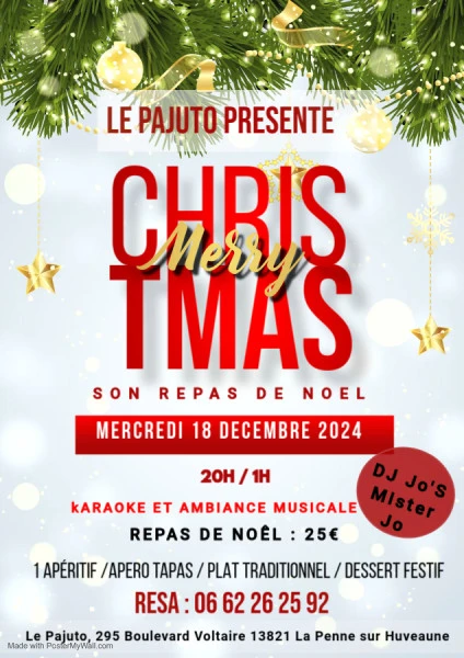 Copy of Copy of Christmas bash flyer - Fait avec PosterMyWall