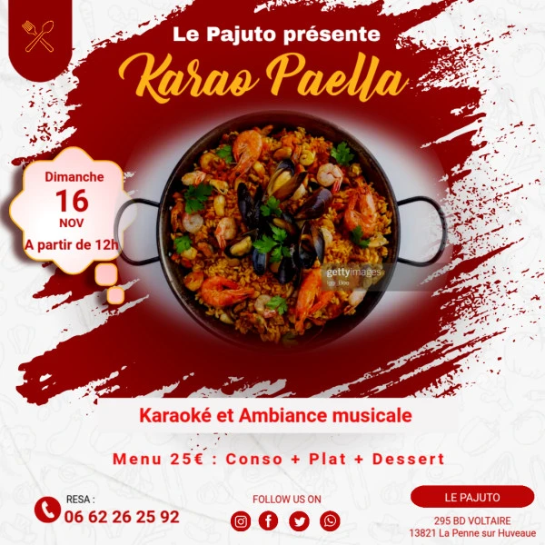 Food Template (1) - Fait avec PosterMyWall
