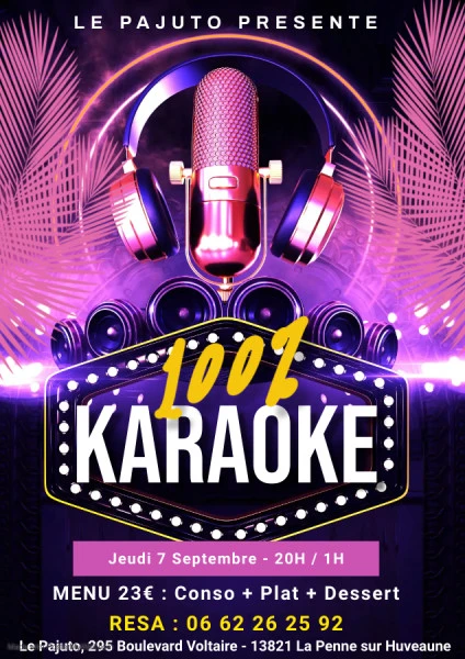 KARAOKE 6 SEPT