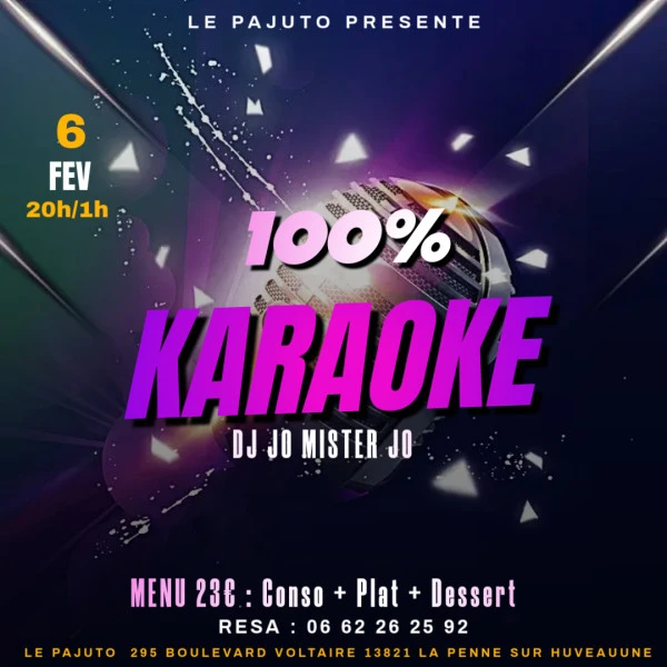 Karaoke flyers - Fait avec PosterMyWall