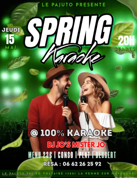 karaoke night posters - Fait avec PosterMyWall (1)