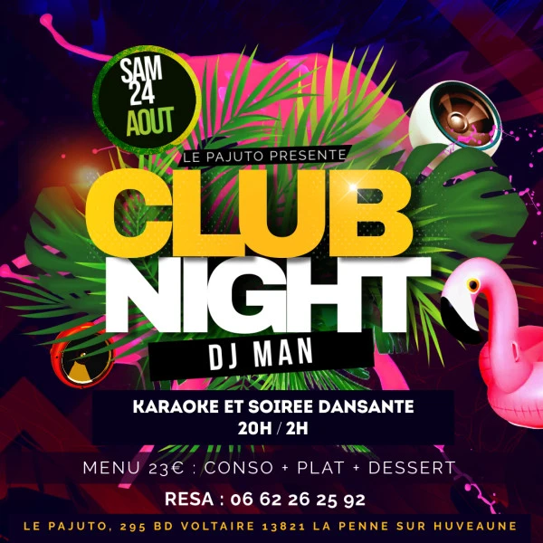 miami night - Fait avec PosterMyWall