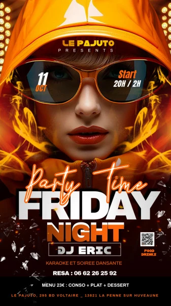 Night Club Party Flyer - Fait avec PosterMyWall
