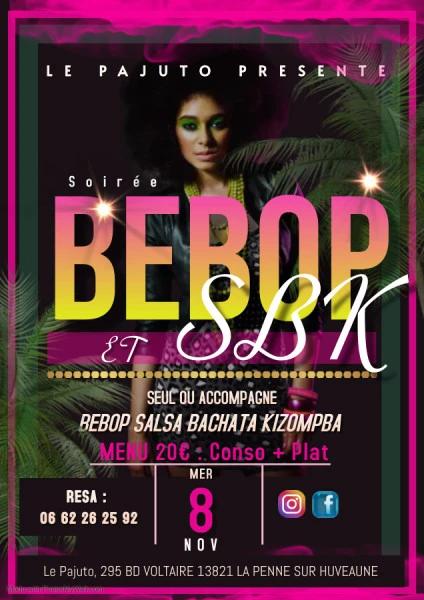 salsa party) bachata dance event (3) - Fait avec PosterMyWall