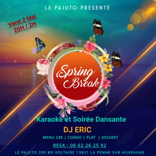 Spring Break Instagram post - Fait avec PosterMyWall