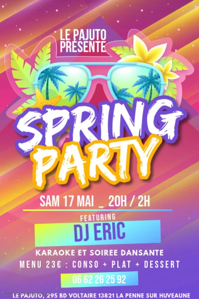 Spring Break Party - Fait avec PosterMyWall