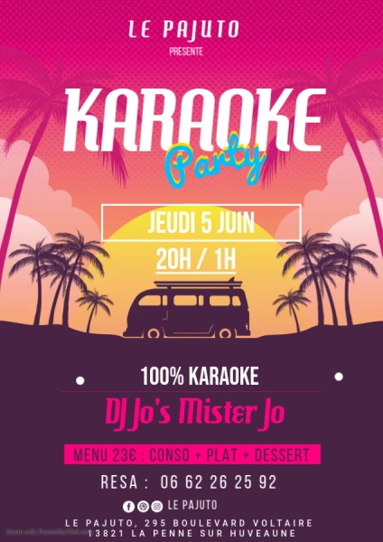 Summer Paradise Festival Poster Template - Fait avec PosterMyWall
