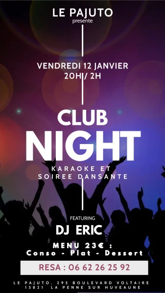 VENDREDI 12 JANVIER